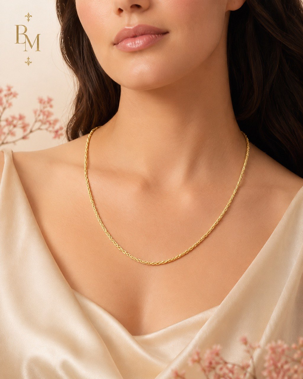 18K Yellow Gold Unisex Chain – 24” | 9.5g