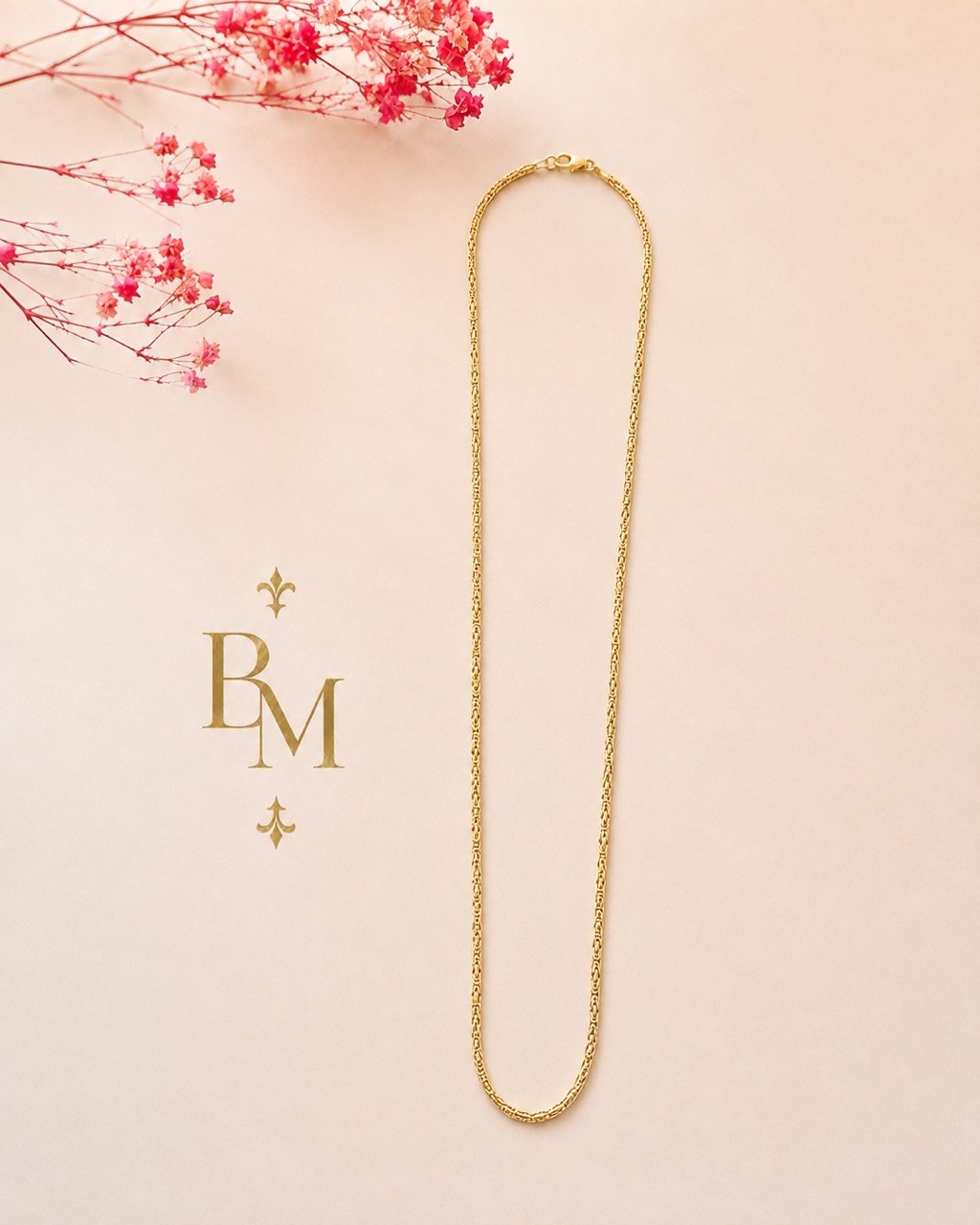 18K Yellow Gold Unisex Chain – 24” | 9.5g