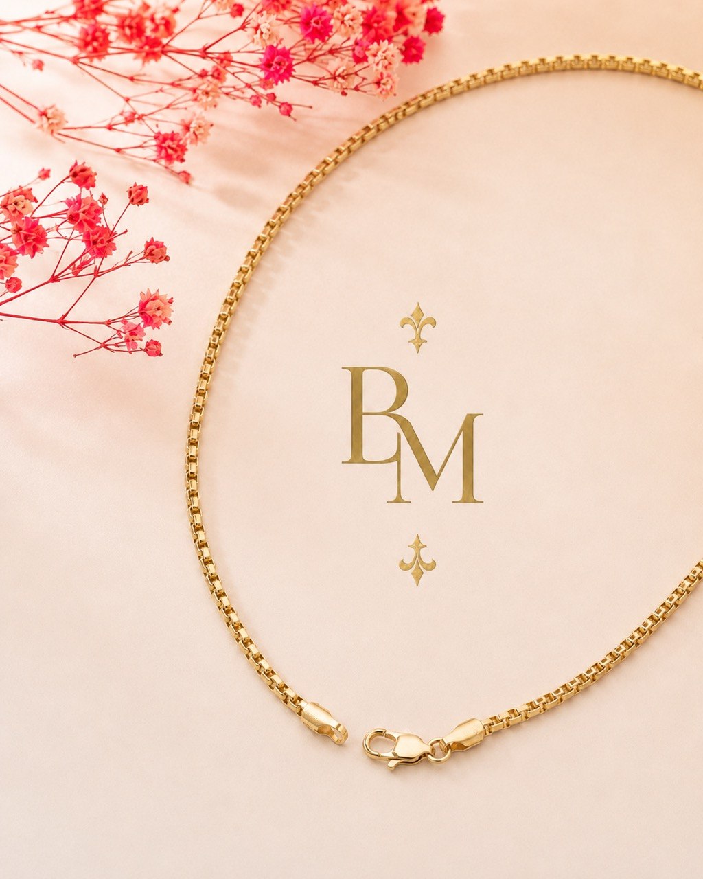 18K Yellow Gold Box Chain Necklace – 20” – 10.4 Grams – Approx. 3 mm