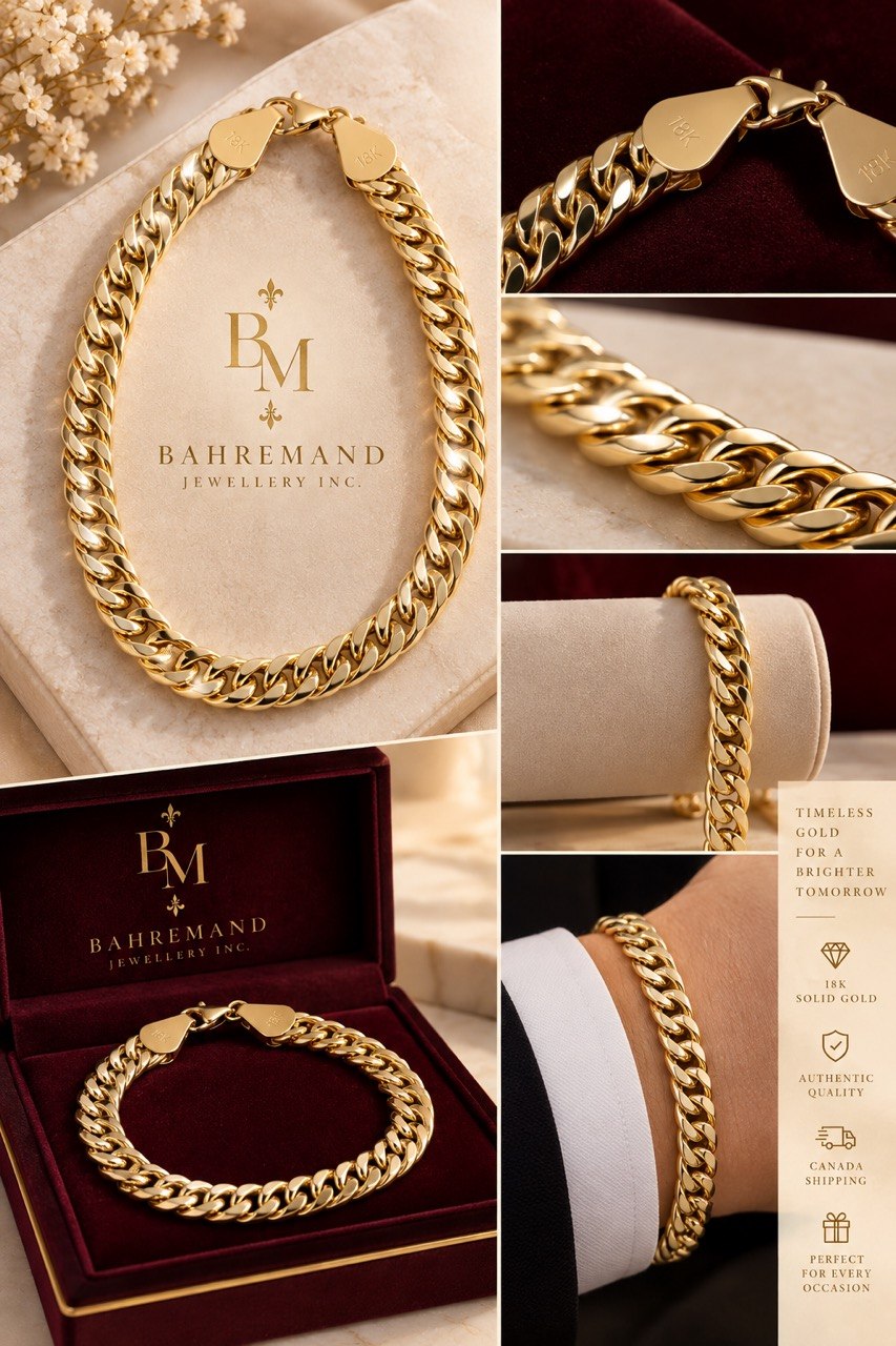 18K Gold Cuban Link Bracelet – 8” | 5.9g