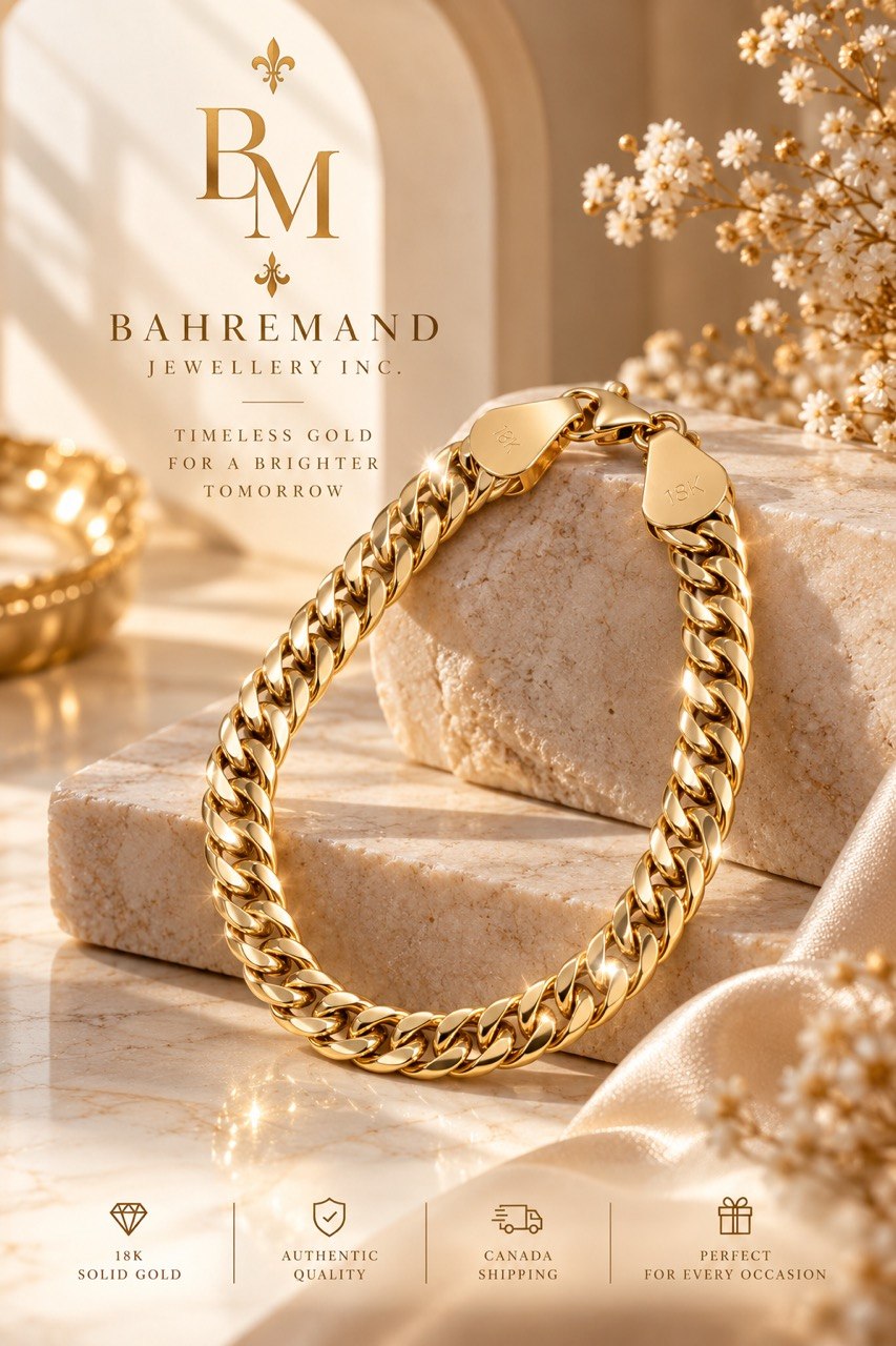 18K  Gold Cuban Link Bracelet – 8” | 4.9g