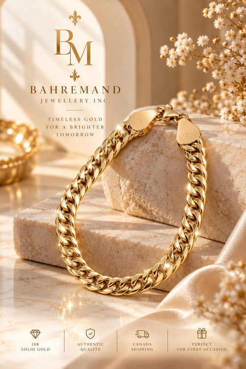 18K  Gold Cuban Link Bracelet – 8” | 4.9g