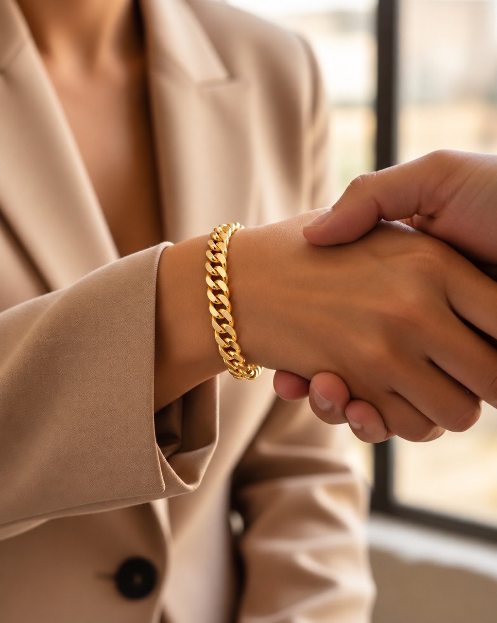 18K Gold Cuban Link Bracelet – 8” | 7mm | 4.8g