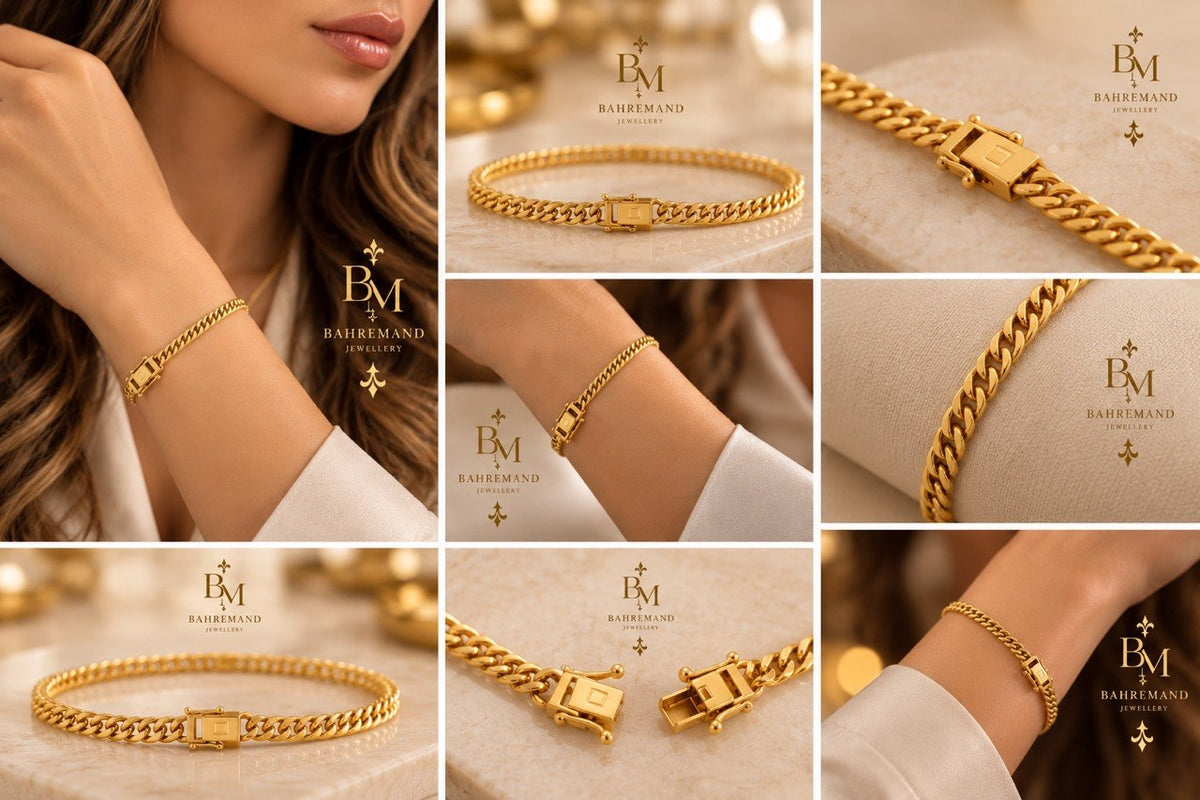 18K Gold Cuban Link Bracelet – 8” | 2.8g