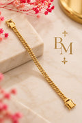 18K Gold Cuban Link Bracelet – 8” | 2.8g