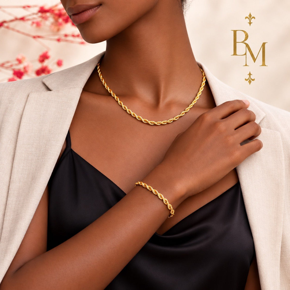 Rope Chain | Solid 18K Gold | 6.93 g | Bahremand Jewellery